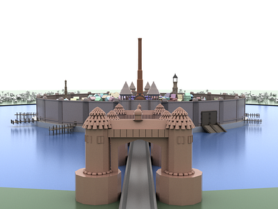 Old City 3D Model