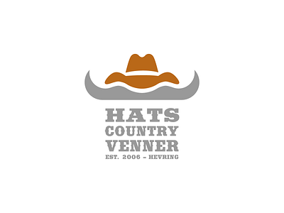 HATS Countryvenner brand brand design branding design identity illustration logo logodesign logotype typography vector