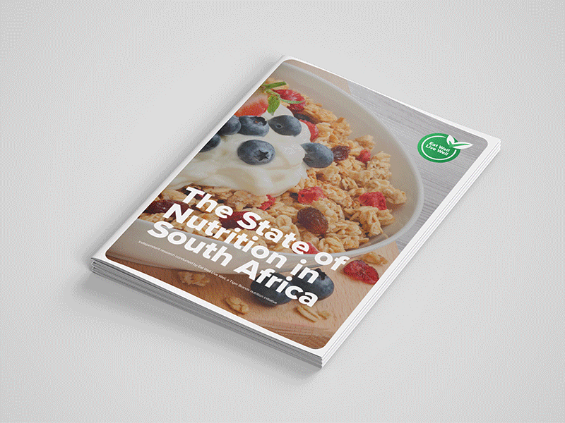 Brochure - 'Eat Well Live Well' - Tiger Brands brochure design digital design figma figmaafrica figmadesign print design