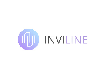 Inviline Logo branding creative agency icon identity logo mark type