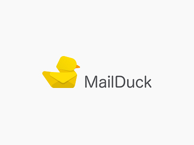 Mailduck Logo branding design duck email logo mamon mamon.pro service web