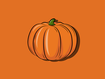 Pumpkin mood 🎃 art design halloween design illustration illustrator logo pumpkin vector