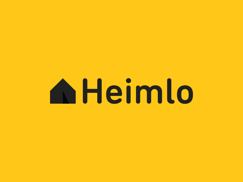 Heimlo Icons animated (.gif) animation black design frame gif house icon illustration indonesia logo yellow