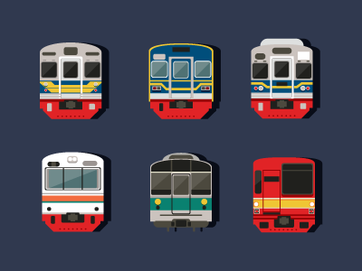 Train digital icon illustration indonesia infographic japan train vector vehicle