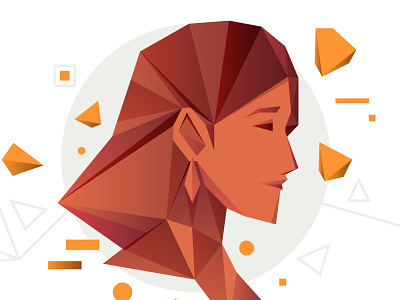 virgo 06 design digital editorial icon illustration illustrator indonesia people vector