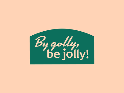 be jolly 2020 christmas festival green happy icon illustration retro typography vector