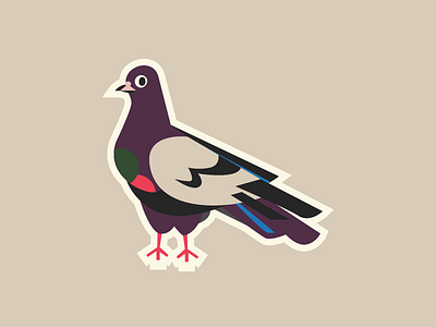 Dove animal bird dove fly icon illustration indonesia newyork sticker vector
