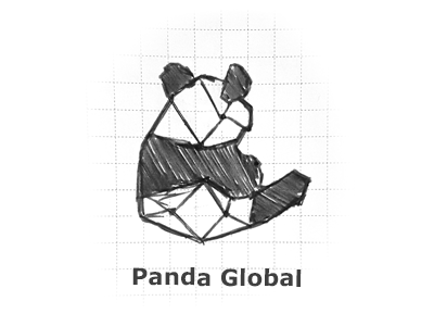 Day 3 Panda challenge design global logo panda