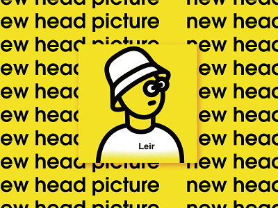 new head picture illustration