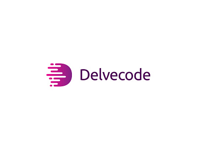 Delvecode Logo Design branding creative design digital icon illustration logo minimal start up technology vector