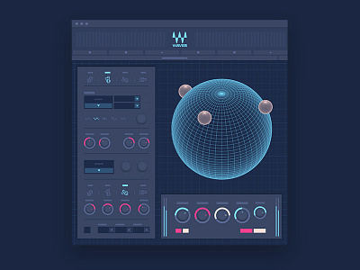 Waves 2 music music plugins plugins ui ux