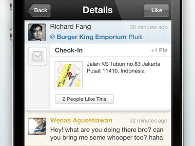 Bouncity - Details Screen comments details iphone texture