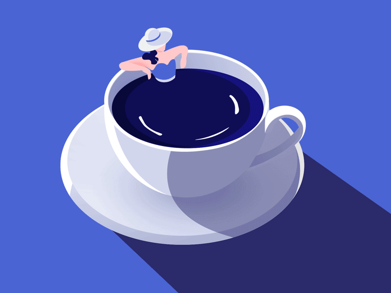 Coffee Pool by Deniz Günsav on Dribbble