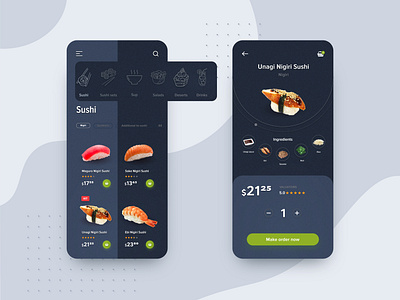 Sushi Food App