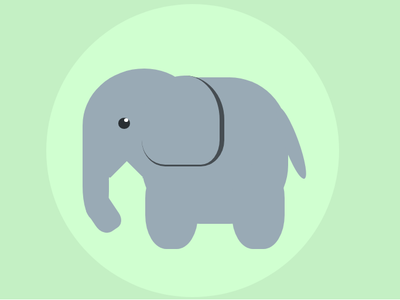 #Day 2 : Elephant in pure CSS coder css dailycss dailycssimages draw frontend design html 5 imagecss