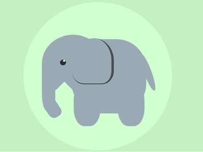 #Day 2 : Elephant in pure CSS