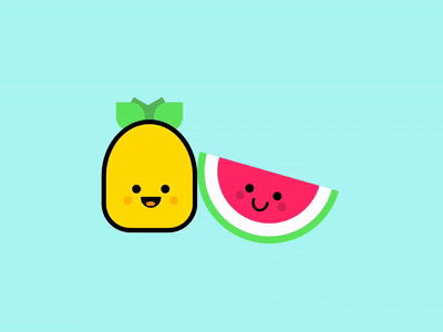 Fruits Happy only CSS animation code codepen coder coding css dailycss dailycssimages developer draw frontend design html 5 imagecss web