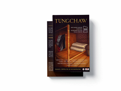 Tungchaw Book Cover book cover design illustration mizo mizoram print tungchaw yma