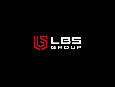 LBS Group aizawl branding business design group lbs logo mizo red vector
