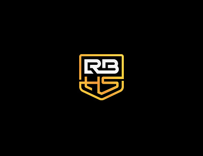 RBHS branding construction gold graphic design hardware logo rbhs rbhs logo sanitary shield tools vector ware