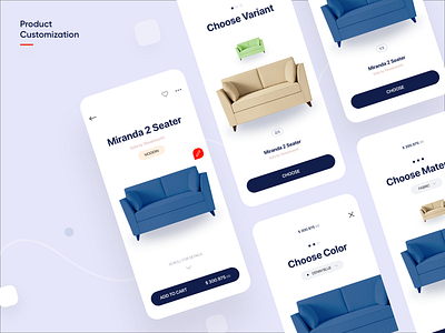 Product Customization - Mobile App