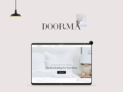 Doorma_Website app bedding bedding and linen design interface ui ui deisgn uiux ux ux design web website design