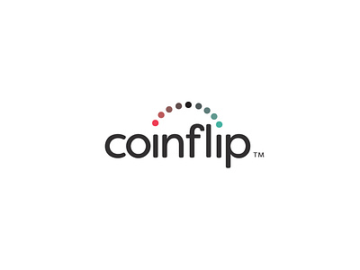 Coin Flip identity bitcoin bitcoin exchange bitcoin services branding concept branding design company branding company identity design digital idea iconic logo identity branding investing investments logo vector