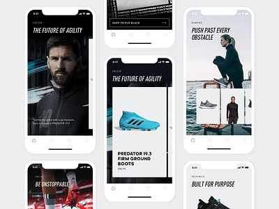 Playing with Adidas App Feed