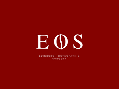 "Edinburgh Osteopathic Surgery" Rebrand