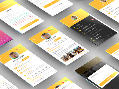 Mobile App Design For Parents android app clean design mobile mobile app modern design ios app