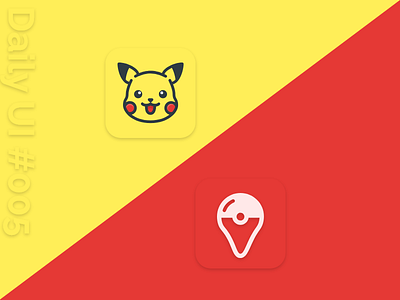 Daily UI #005 - App Icon app daily ui icon logo pokemon pokemongo ui ux
