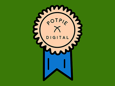 Pot Pie Digital 2d color creative digital doodle editorial fun graphic design illustration illustrator logo vector