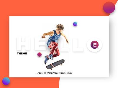 HELLO THEME - ELEMENTOR // PAGE BUILDER adobexd elemetor hellotheme