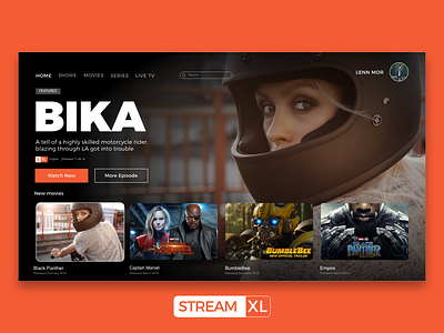 Streamxl Tv Web UI - UPDATED