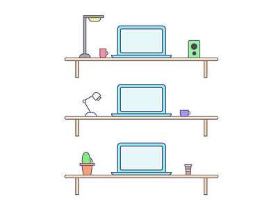 Workspace Illustration