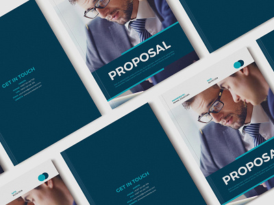 Proposal Brochure adobe indesign annual report brochure design brochure template flyer template indesign photoshop print ready print template