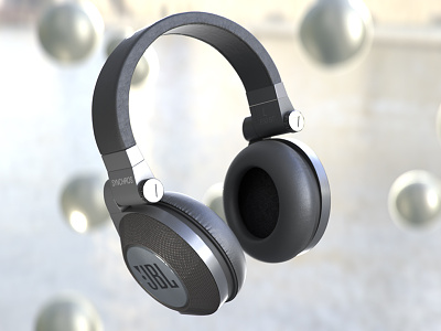 JBL Headphones 3dmodelling compositing debut debuts grading headphones jbl lighting nukex rendering substance painter texturing