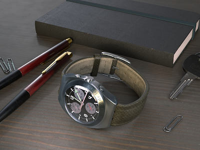 3D model watch