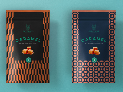 food Packaging - minimal and geometric for candies