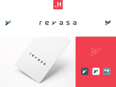 Reyasa Coworking Space Logo Design brand logo branding cowork space logo coworking space logo