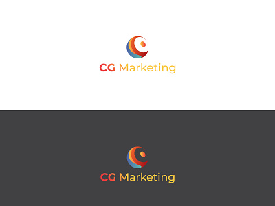 CG Marketing brand logo branding logo logo design marketing logo marketing logo design
