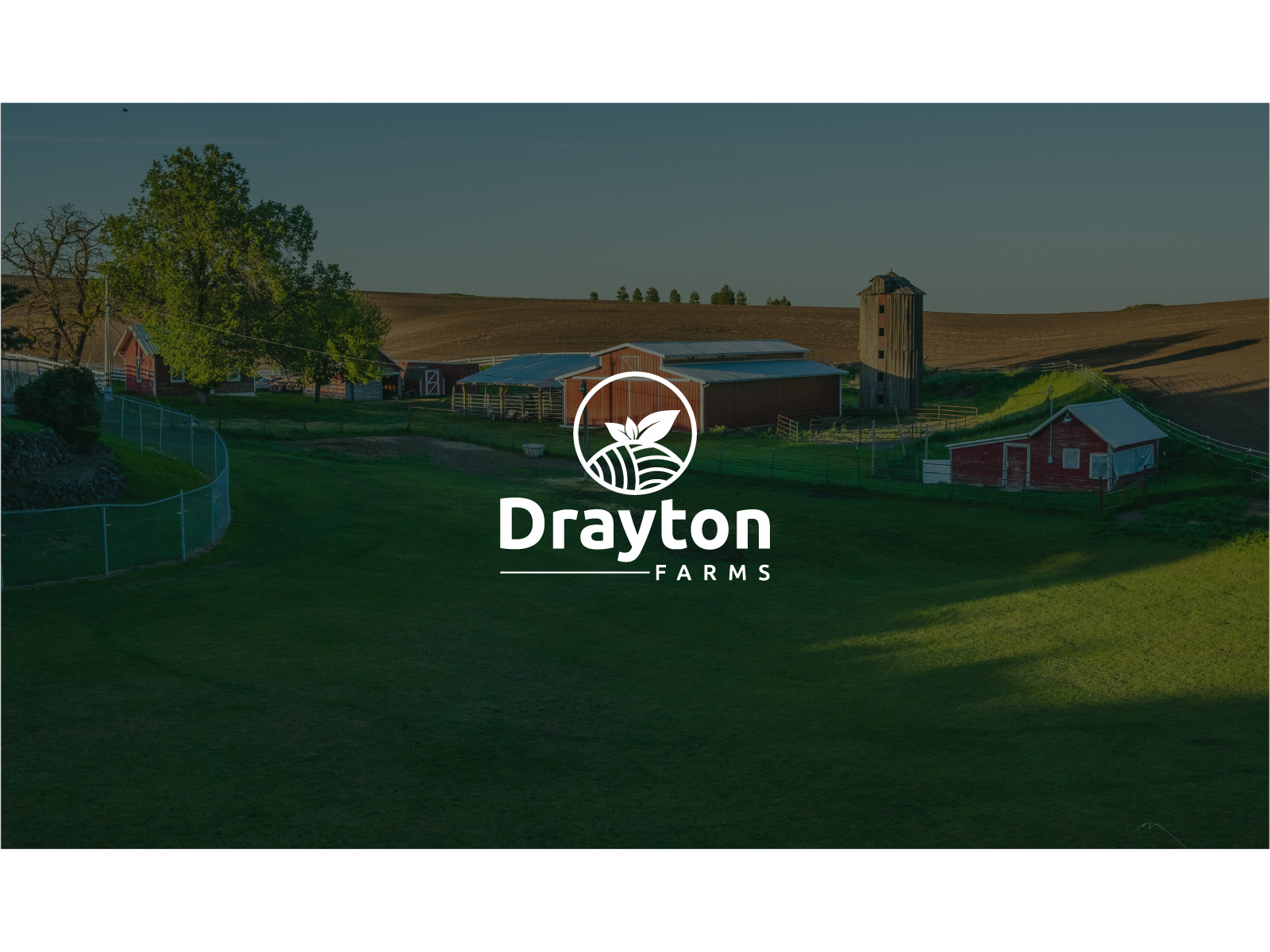 drayton farms logo by MD JAHIRUL HAQUE on Dribbble