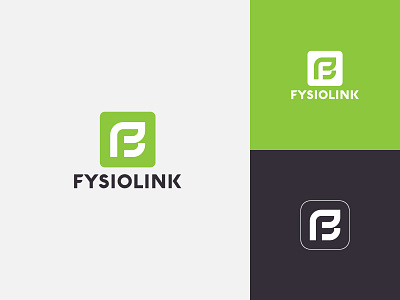 fysiolink app logo app logo brand logo branding logo