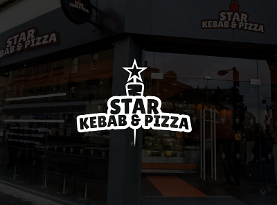 STAR KEBAB & PIZZA branding design fast food logo concept icon illustration logo concept logo design logo design concept logo idea 2020 logo trends 2020 logodesign modern logo pizza logo 2020 publicity design