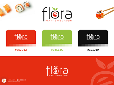 Flora - Logo Design branding design graphic design icon logo logo concept logo design modern logo publicity design ui