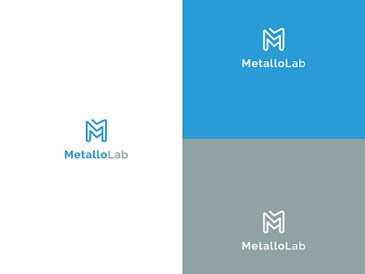 Metallolab!! art branding dribbble letter logo modern unique