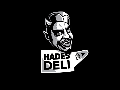 Hades Deli branding deli demon design devil hades illustrator logo vector
