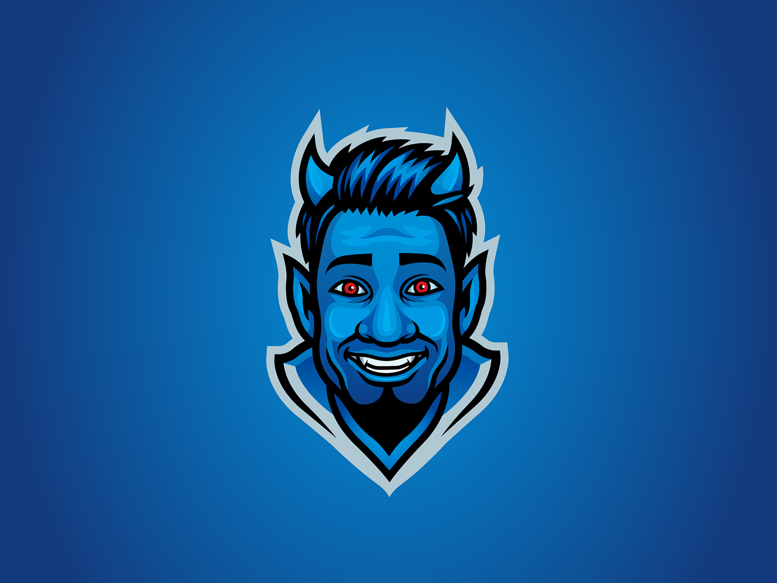 Billy Blue Demon by Adam Von Ohlen on Dribbble