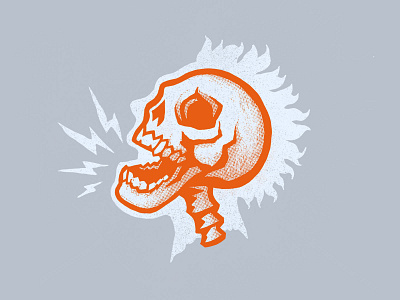 Shout It Out Loud design drawing illustration procreate scream shout skull