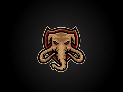 The Mastodons branding design illustration illustrator logo mastodon sports sports logo vector
